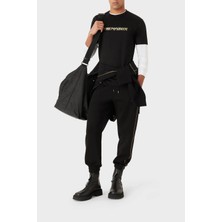 Emporio Armani Pamuklu Belden Bağlamalı Regular Fit Pantolon Erkek Pantolon 3R1PV0 1jhsz 0999