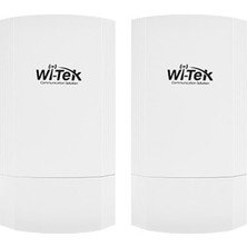 Wi-Tek WI-CPE511H-KIT 5.8g 3km 900M Wireles Aktarıcı 2li Set Dış Ortam