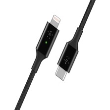 Belkin CAA006BT04BK Akıllı LED Usb-C To Lightning Kablo