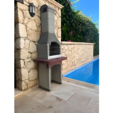 Barbekü Özkoca Bims Beton Barbekü 60 Lık Model