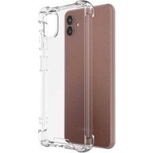 Prolysus Samsung Galaxy A04 Köşe Korumalı Darbe Emici Şeffaf Kılıf