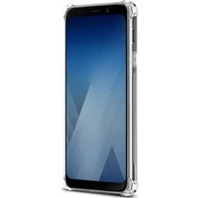 Prolysus Samsung Galaxy J4 Köşe Korumalı Darbe Emici Şeffaf Kılıf