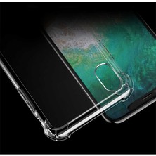 Prolysus Apple iPhone Xs Max 6.5 Köşe Korumalı Darbe Emici Şeffaf Kılıf