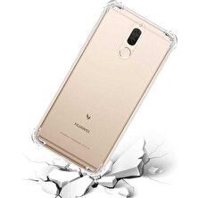 Prolysus Huawei Mate 10 Lite Köşe Korumalı Darbe Emici Şeffaf Kılıf