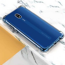 Prolysus Xiaomi Redmi 8A Köşe Korumalı Darbe Emici Şeffaf Kılıf