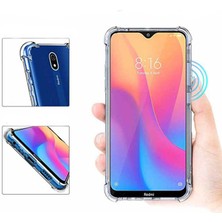 Prolysus Xiaomi Redmi 8A Köşe Korumalı Darbe Emici Şeffaf Kılıf