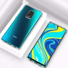 Prolysus Xiaomi Redmi Note 9s Köşe Korumalı Darbe Emici Şeffaf Kılıf