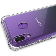 Prolysus Samsung Galaxy A30 Köşe Korumalı Darbe Emici Şeffaf Kılıf