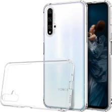 Prolysus Huawei Nova 5t Köşe Korumalı Darbe Emici Şeffaf Kılıf