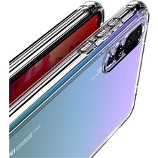 Prolysus Huawei Y9 Prime 2019 Köşe Korumalı Darbe Emici Şeffaf Kılıf