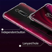 Prolysus Xiaomi Mi 9t Köşe Korumalı Darbe Emici Şeffaf Kılıf