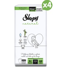 Sleepy Natural Ultra Paket Bebek Bezi 4+ Numara Maxi Plus 176 Adet