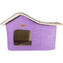 Lepus Cabin Kulübe Yatak Mor  35CM-55CM-40CM