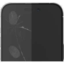 Blueo Iphone Xr/11 Uyumlu Tam Kaplayan 2.5d Anti-Static Cam Ekran Koruyucu Darbe Emici Temperli Kırılmaz Cam