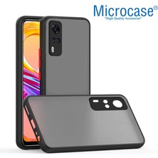 Microcase Microcase Vivo Y53S 4g London Serisi Darbeye Dayanıklı Kılıf - Buzlu Siyah