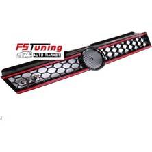 Vw Polo 6r gti ön panjur ızgara kırmızı şeritli 2009+