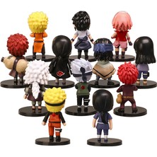 Schulzz Naruto Anime 12 Adet 7 cm Figür Set