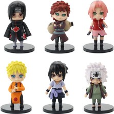 Schulzz Naruto Anime 12 Adet 7 cm Figür Set