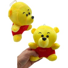 PopŞeker PopŞeker Winnie The Pooh Peluş Figür Sevimli Oturan Pooh Peluş 18CM.