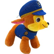 PopŞeker Peluş Chase Paw Patrol Karakterlerinden Oyuncak Peluş Chase 25CM.