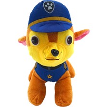 PopŞeker Peluş Chase Paw Patrol Karakterlerinden Oyuncak Peluş Chase 25CM.