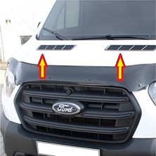 Brsplast Ford Transit Krom Ön Kaput Havalandırma Izgarası 2 Parça P.çelik 2019 ve Üzeri