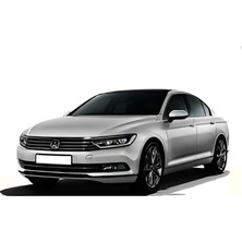 Brsplast Vw Passat B8 Krom Far Üzeri Çıta Ön Panjur 3 Parça P.çelik 2015 > 2019