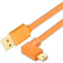 Markofist MF-DK45 Mini-B To Type-A USB Data Bağlantı Kablosu 5m