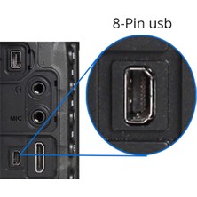 Markofist MF-DK35 8-Pin (Uc-E6) To Type-A USB Data Bağlantı Kablosu 5m