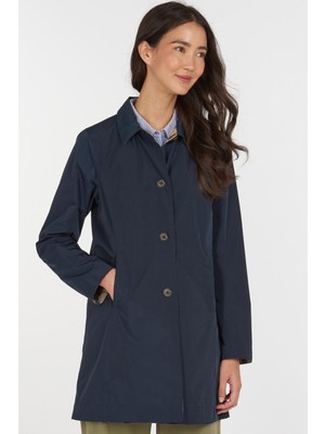 Barbour Babbity Çift Taraflı Waterproof Ceket NY93 Navy/dress