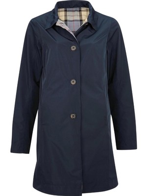 Barbour Babbity Çift Taraflı Waterproof Ceket NY93 Navy/dress