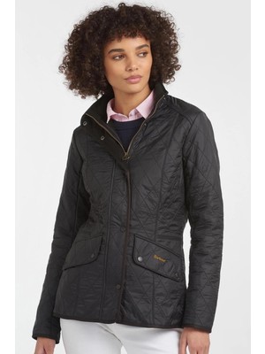 Barbour Cavalry Polar Kapitone Ceket BK91 Black