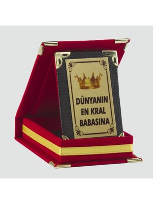 Feryal Dünyanın En Kral Babasına Plaketi