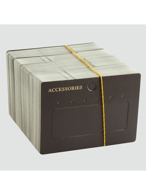 Feryal 6 Delikli Pencereli Küpe Kartı 200 Adet