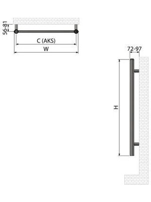 Hammam 50X150 Mm Paslanmaz Çelik Bluebell Fırça Bronze Havlupan