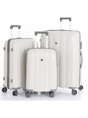 Mçs Üçlü Polipropilen Valiz Seti V305