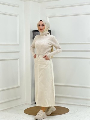 Vellichor Doğal Kumaşlı Etek