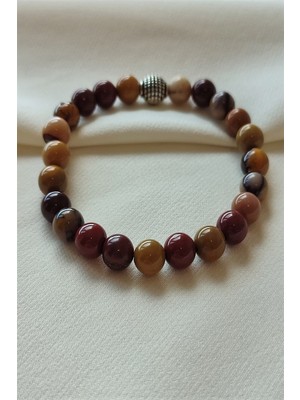 Bade Accessories 8 mm Mokait Jasper Doğaltaş Bileklik