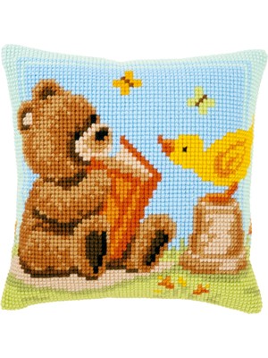 Vervaco Yastık Pn 0145225 Ayıcık Işlenecek Goblen Etamin