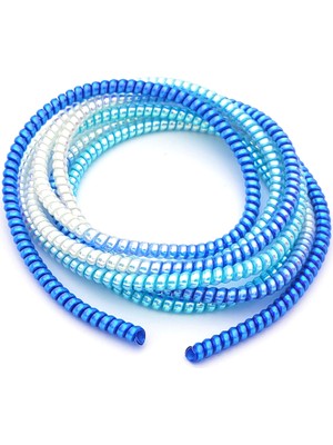 Spelt 160CM Data Kabloları Kablo Koruyucu Spiral Sarma Kılıf Universal Bağlantı Tipi Renkli