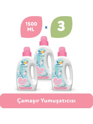 Uni Baby Çamaşır Yumuşatıcı 3'lü 4500 ml