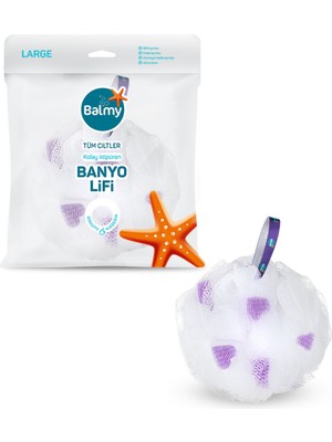 Balmy Large Banyo Lifi Canlandırıcı Etkili Bol Köpüklü Cilt Temizliği İçin 1 Adet