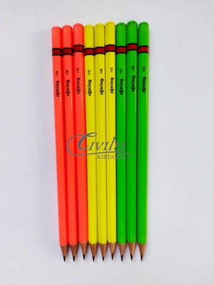 Rotring Kurşun Kalem Hb  Neon 9 Adet