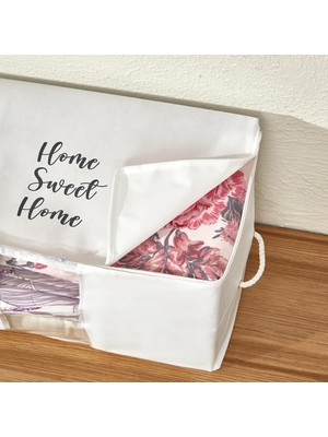 Rope Home Prendi Home Orta Boy Pvc Detaylı Hurç - 52x28x21 cm