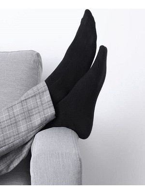 Black Arden Socks 10 Çift Siyah Erkek Soket Çorap