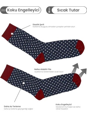 Black Arden Socks 4 Çift Erkek Soket Çorap