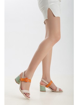 Daxtors Kadın Klasik Topuklu Ayakkabı Garantili Orta Platform Topuk ile Şık Tasarım