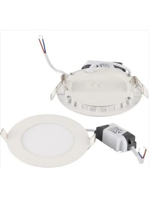 ŞANLED Tasarruflu LED Panel Tavan Aydınlatma Armatürü 6W - 5 Adet