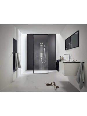 Hansgrohe Pulsify S Tepe Duşu 260 2jet Duvar Bağlantısı Ile Satin Siyah