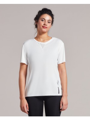 Skechers W Performance Coll. Reflect Logo Crew Neck T-Shirt Kadın Beyaz Tshirt S231190-100